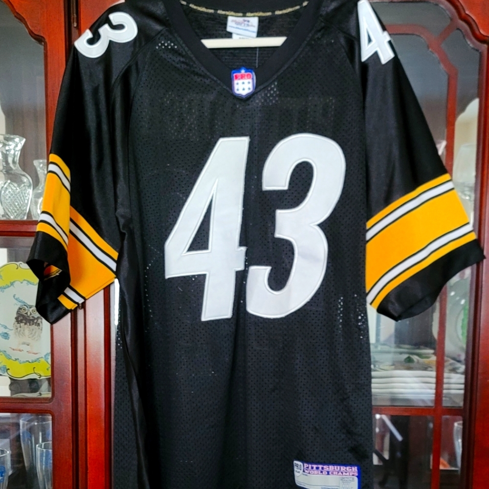 Men's Pittsburgh Steelers #43 Jersey XXL Polamalu
